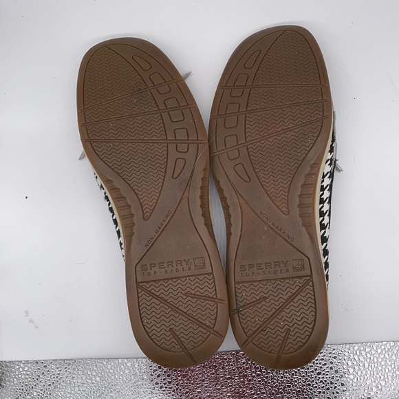 Sperry top sider houndstooth shoes sailorcore - Picture 8 of 9